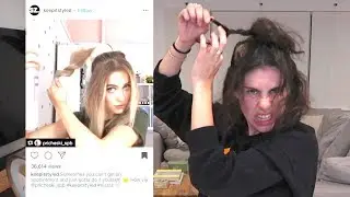 Recreating Instagram Hairstyles