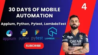 Day 4 - Python Control Flow: If-Else, Loops, and String Methods | Appium, Pytest & LambdaTest Series