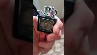 Зажигалка бензиновая Зиппо (производитель ONY) / Zippo gas lighter (made by ONY)