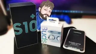 РАСПАКОВКА SAMSUNG GALAXY S10+ и наушники Buds ! Первое впечатление