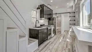 Absolutely Gorgeous Tiny House on Wheels for Sale by Roughcut Tiny Homes