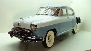 Сборка Волга ГаЗ М21 №97,№98 масштаб 1:8 deagostini