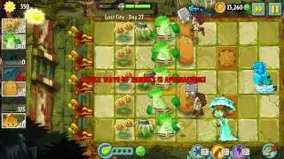 Plants vs. Zombies 2: Lost City - Day 27