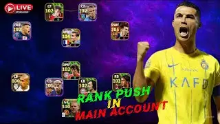 Rank Push in Main Account To Division 1 | eFootball 24 live 🛑 #shorts #efootball #live