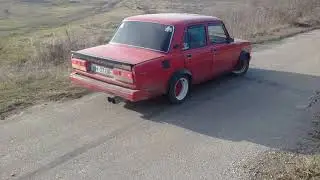 Lada 1.5 turbo burnout