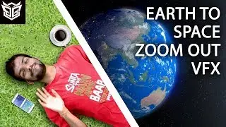 EARTH TO SPACE ZOOM OUT VFX || BISWA GRAPHICS AND VFX || AFTER EFFECTS