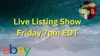 Jiminy Flip It Friday Night Live Listing Show
