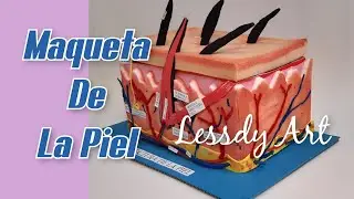 como hacer una maqueta de la piel