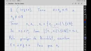 Dirichlet - fios de cabelo