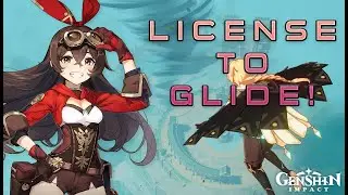 IS THIS ILLEGAL?? | Genshin Impact - How to get your Gliding License - Full test playthrough