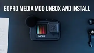 Gopro Hero 10/9 Media Mod Unboxing and Install