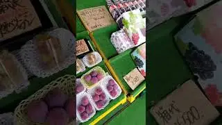 Summer Fruits in Japan. Countryside Market #shorts