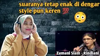 ZAMANI SLAM - RINDIANI | 🇮🇩 REACTION