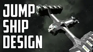 Space Engineers - S2E13 'Jump Ship Designing'