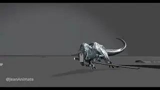 Tanji Raptor Demon Slayer Dinosaurs Attack Animation