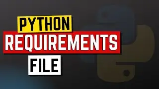 Requirements.txt python | Requirements file | How to install requirements.txt in python