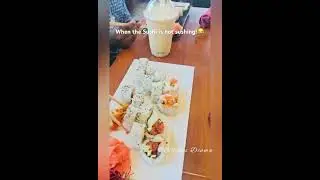 When the Sushi refuses to Sushi! 😂 #shorts #sushi #foodie