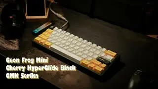 Geon Frog Mini with HB (Cherry Hyperglide Black)