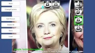 RealTime FaceRecognition Example using OpenCV for Unity