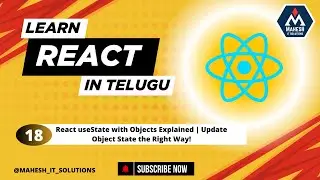 React useState with Objects Explained | Update Object State the Right Way!