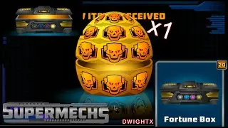 Supermechs⛅ Unbox (x1🥚 Pack) x20 Fortune boxes + 1v1s