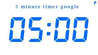 5 minute timer google