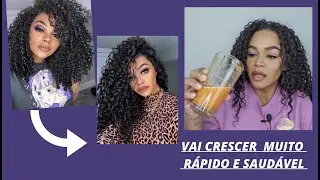 PROJETO RAPUNZEL :COMO FAZER  O MELHOR SUCO PARA  CRESCER  O CABELO RAPÌDO \RECEITA CASEIRA