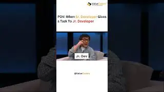 Sr. Dev Drops a Bomb: Jr. Dev Scrambles for Excuses