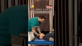 ✅ Trattamento in diretta per il dolore cervicale❗️