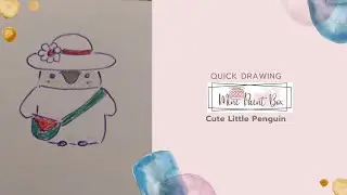 Penguin Chronicles: A Colorful Journey into the Icy Realm - Part 1 Sketch