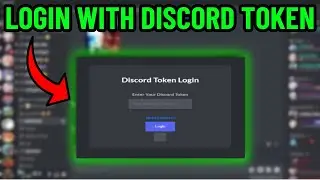 How To Login With Discord Token 2025! (BEST METHOD)