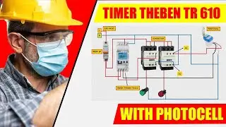 photocell with timer wiring diagram | photocell