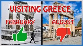 BEST TIME to visit GREECE (Comparing High / Shoulder / Off Season)