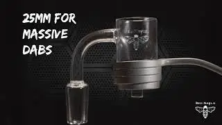 25mm Quartz E-Banger & Coil | E-Nail Banger for BIG DABS!
