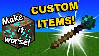 How to Add Custom Items - Make it Worse Datapack Tutorial Series | Episode 3