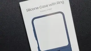 Unboxing Samsung ZFlip5 silicone case & installation #asmr #flip5 #samsung