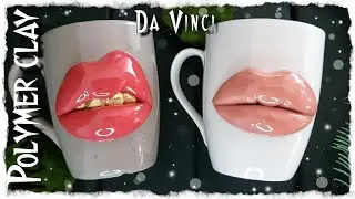 Губы из полимерной глины | губы из УФ смолы | полимерная глина | мастер класс как слепить губы
