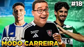 EAFC 26 MODO CARREIRA #18 - PORTO E SPORTING É DUROOOOOO