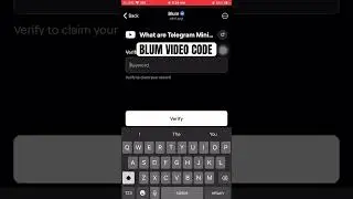 What Are Telegram Mini Apps | Blum Video Code 