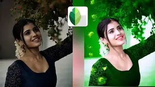 Snapseed Background Colour Change | Green Tone Viral Photo Editing | Snapseed Photo Editing