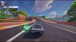Fortnite: Rocket Racing | Race 1 Gameplay (No Commetary)