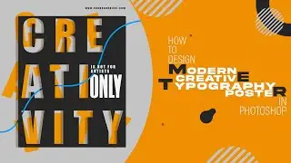 Modern(2022) Typography Graphic Design Text Effect Ideas in Photoshop 