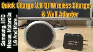 Quick Charge 3.0 QI Blitzwolf Wireless Charger & Wall Adapter