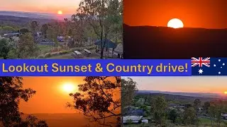 Experience the MOST BREATHTAKING Sunset at Cunninghams Crest Lookout from Brisbane #travel