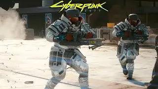Cyberpunk 2077 NPC Wars #14 : Machine Gunners