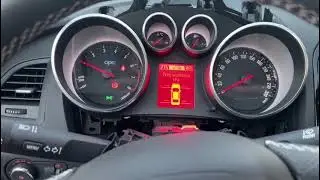 Opel Astra J Keyless go в работе