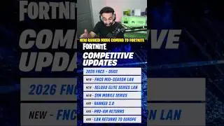 NEW Ranked mode coming to Fortnite!