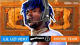 LIL UZI VERT is CRACKED at Siege?! (Rainbow Six Siege: Ranked)