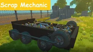 Scrap Mechanic: Обзор на Вездеход