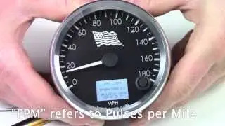 Speedhut Tech Video #2 - (Old Version) Programmable Speedometer Calibration